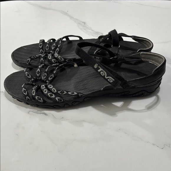Women's Black Sandals - Picture 2 of 4